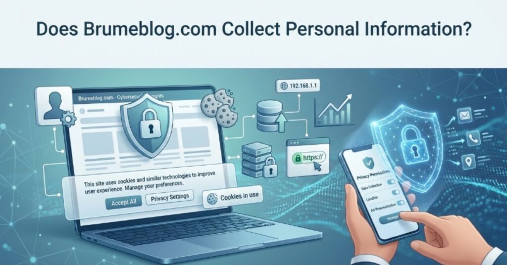 Is Brumeblog.com Safe? Honest Review, Security Check & Real Insights (2026) 2 Does Brumeblog.com Collect Personal Information?