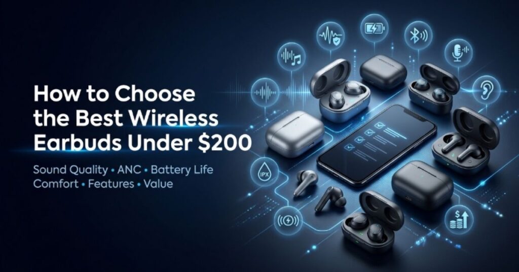 Best Wireless Earbuds Under 200 Dollars 2024: 11 Premium Picks for Amazing Sound 4 How to Choose the Best Wireless Earbuds Under $200
