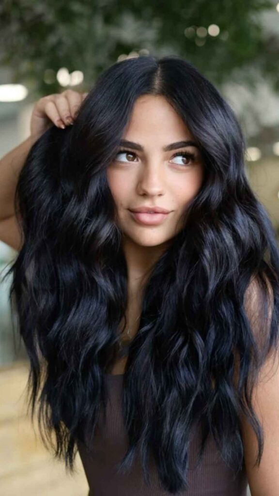 Black Hair Color Guide (2026): Best Shades, How to Get It & Care Tips 3 Jet Black Hair vs. Blue Black Hair