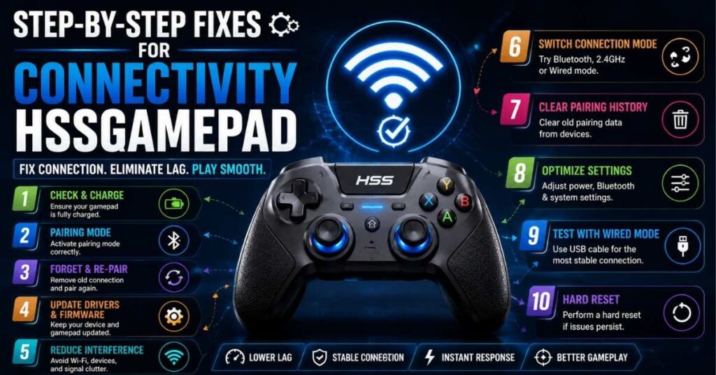 Connectivity HSSGamepad: Complete Guide to Better Gaming (2026 3 Step-by-Step Fixes for Connectivity HSSGamepad